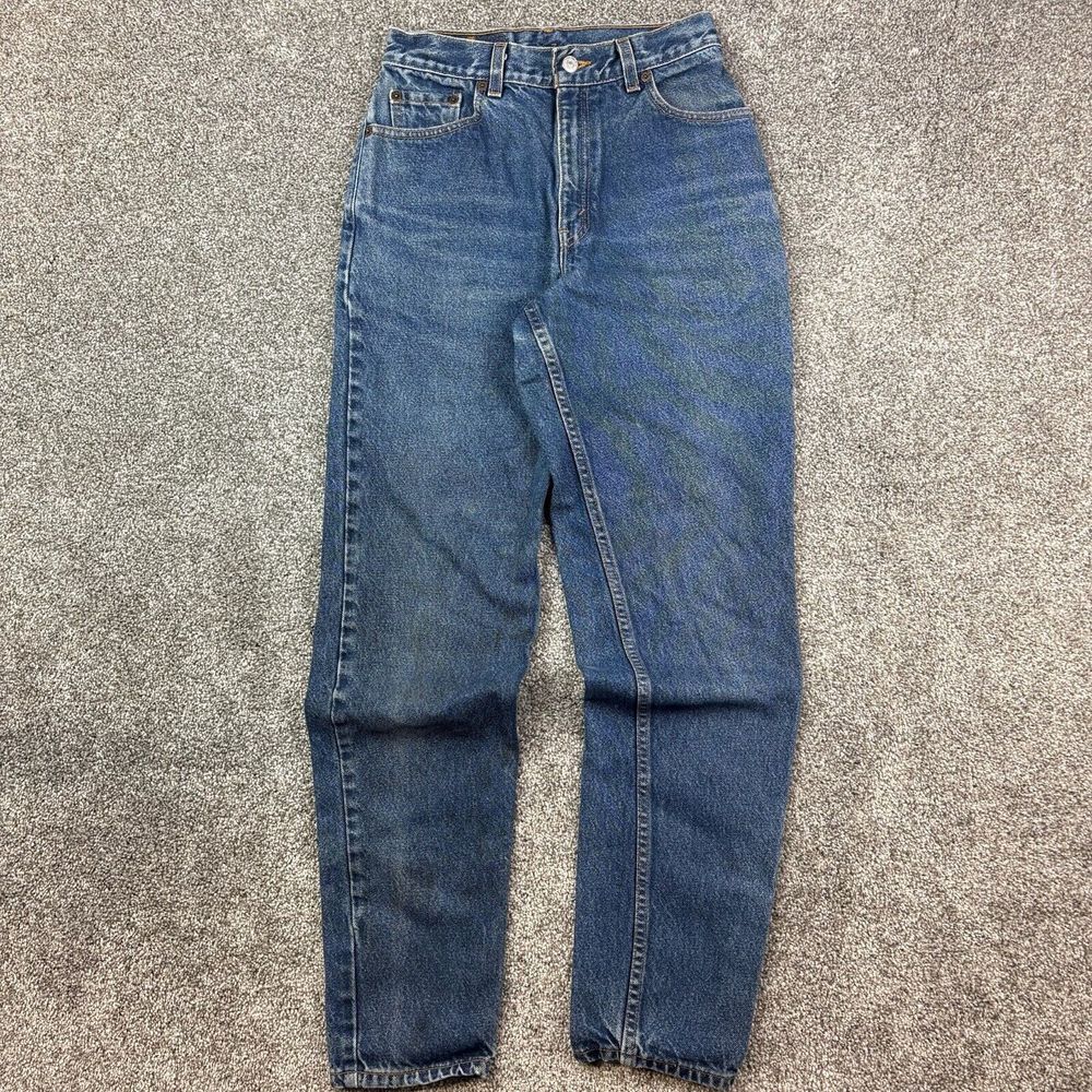 Vintage Levis 550 Jeans Womens 8 Mis L Blue Relaxed Fit Tapered Leg Mom Denim